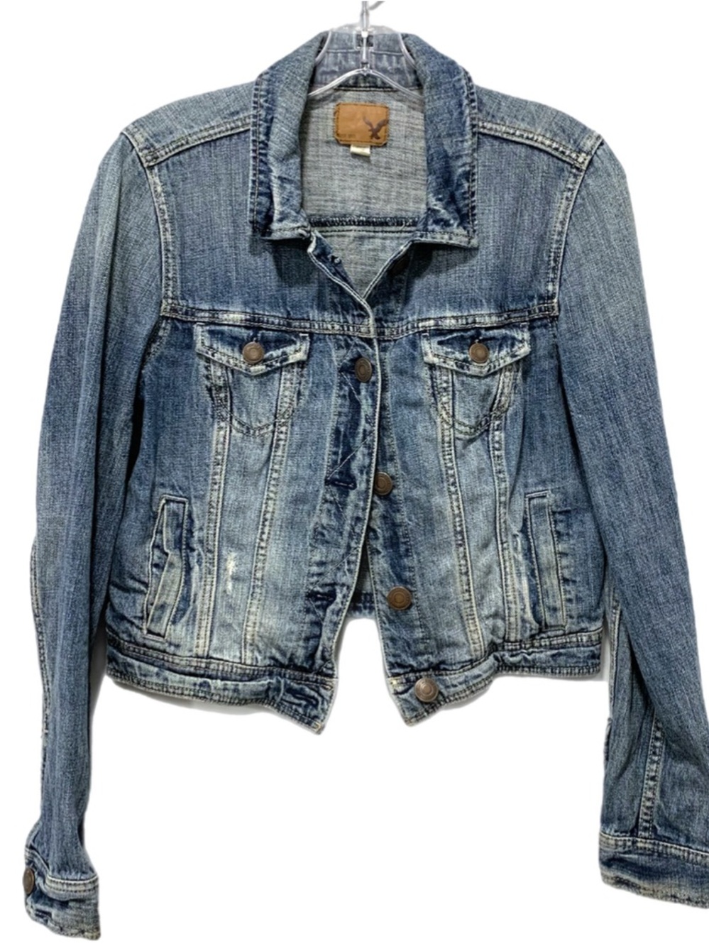 American Eagle Y2K Denim Jacket Women’s Size Medium